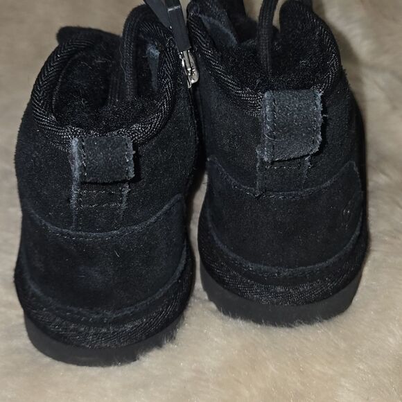 UGG NEUMEL II BLACK SUEDE BOOTS, SIZE 10 - Picture 8 of 11
